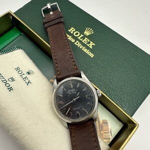 Brown Leather Men's Watch